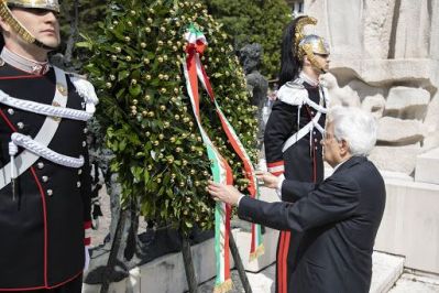 Presidente Mattarella 25 aprile 
